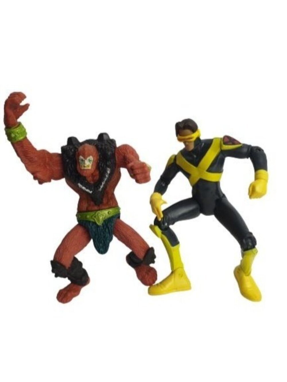Marvel Cyclops Beast Man Figures X-Man Evolution Masters of the Universe Bundle